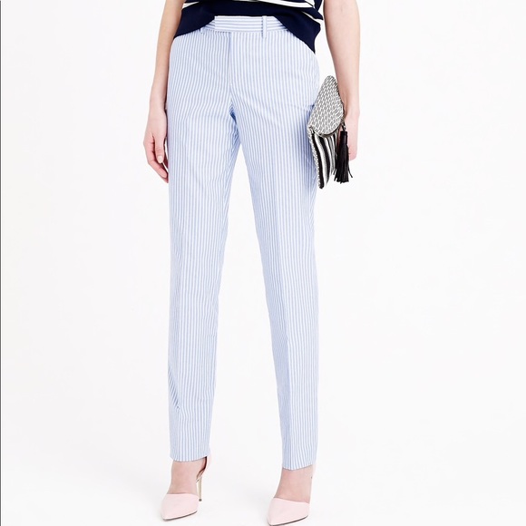 J. Crew Pants - J. Crew Bowery Striped Pant